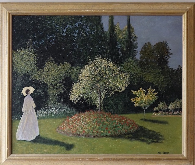 Strolling Lady